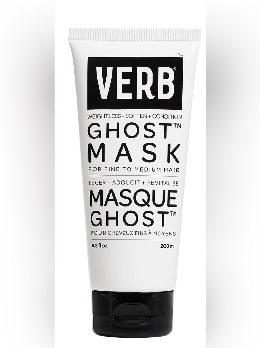 2 bottles-Verb Ghost Weightless Hair Mask for Fine Hair